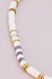 White Heishi Necklace