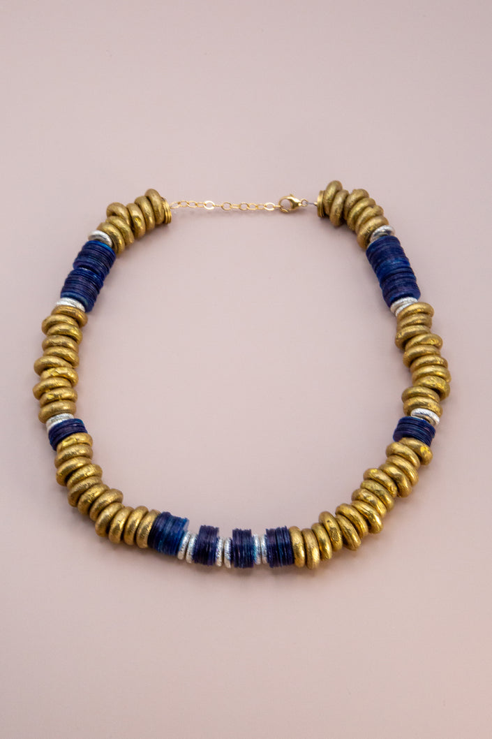 Gold Heishi Necklace