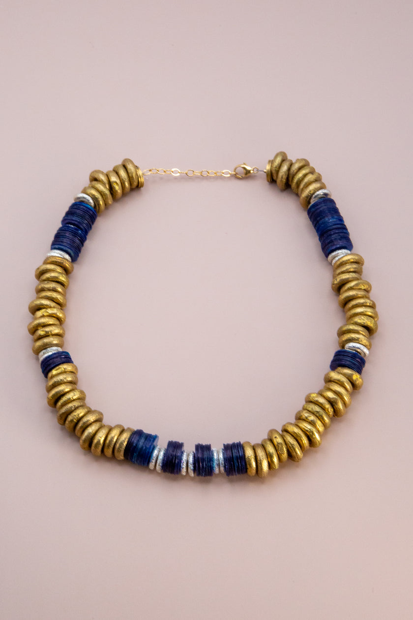 Gold Heishi Necklace