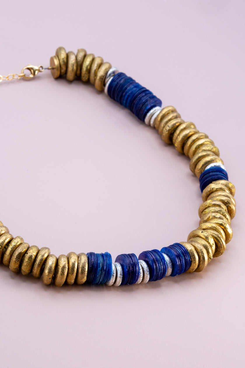 Gold Heishi Necklace