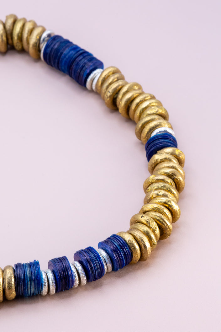 Gold Heishi Necklace
