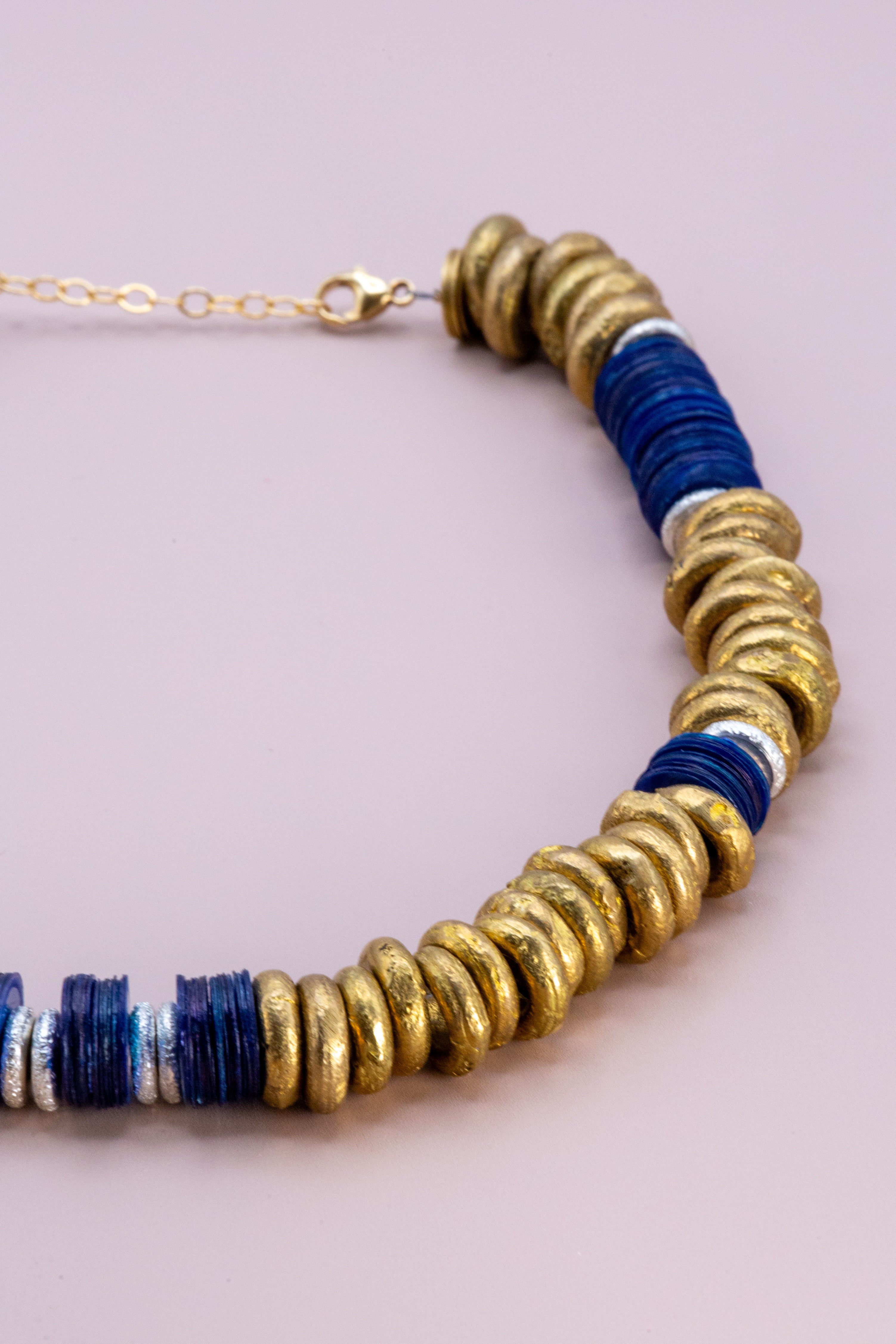 Gold Heishi Necklace