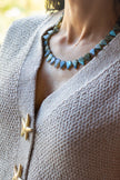 Labradorite Triangle Necklace