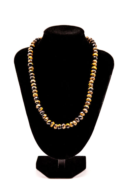 Small Tiger Sphere Necklace