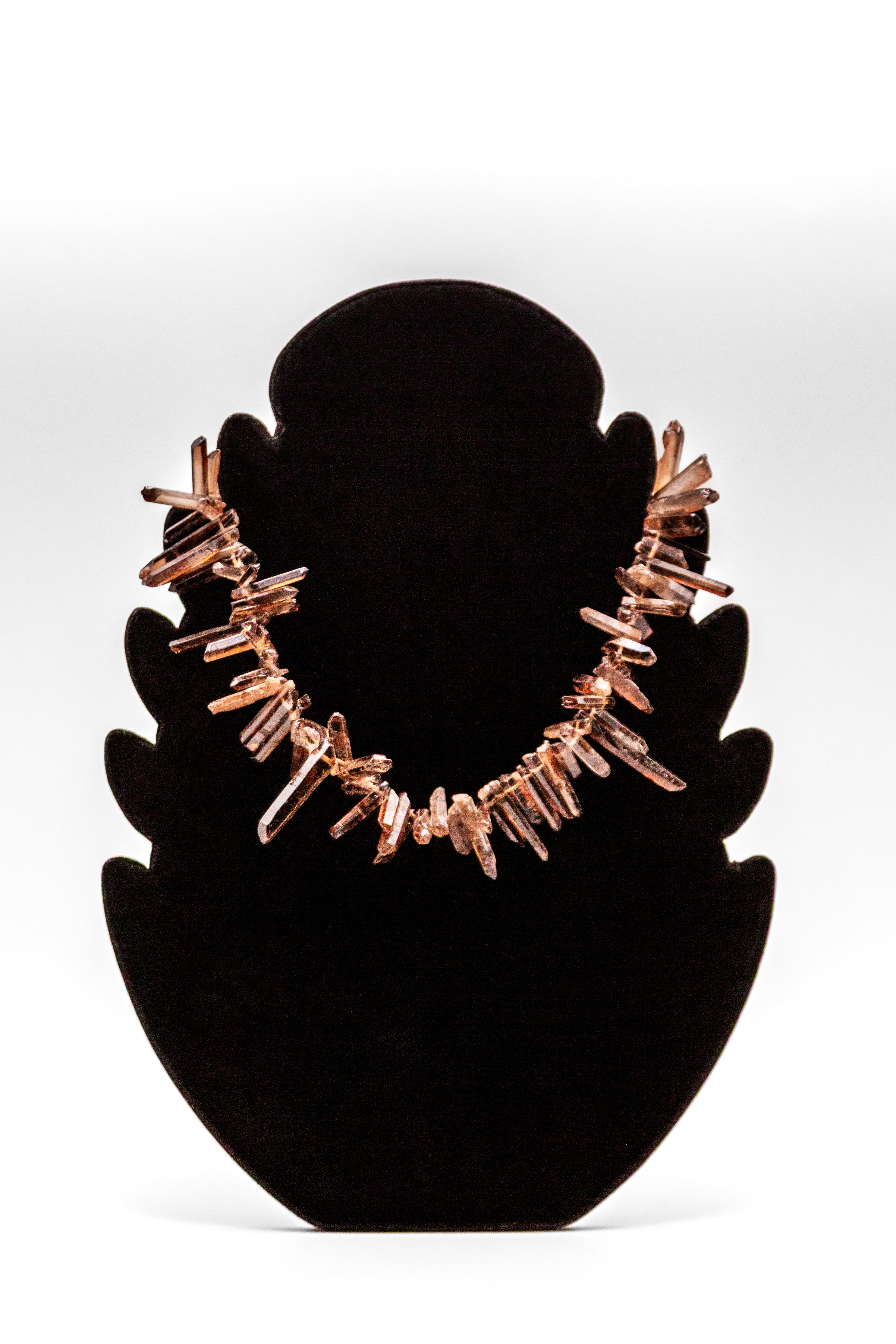 Smokey Sunburst Necklace