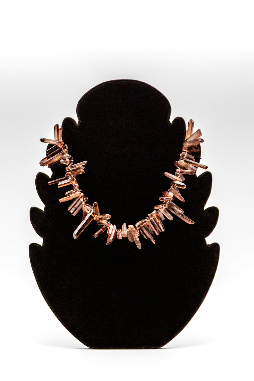 Smokey Sunburst Necklace