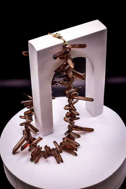 Smokey Sunburst Necklace