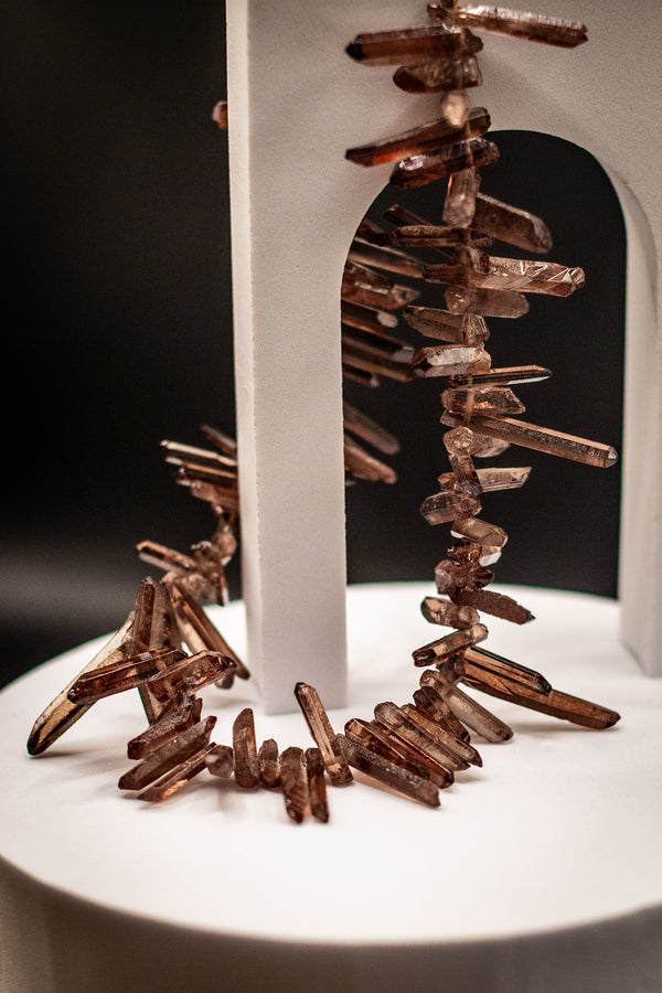 Smokey Sunburst Necklace