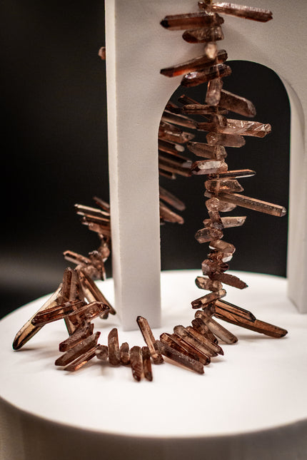 Smokey Sunburst Necklace