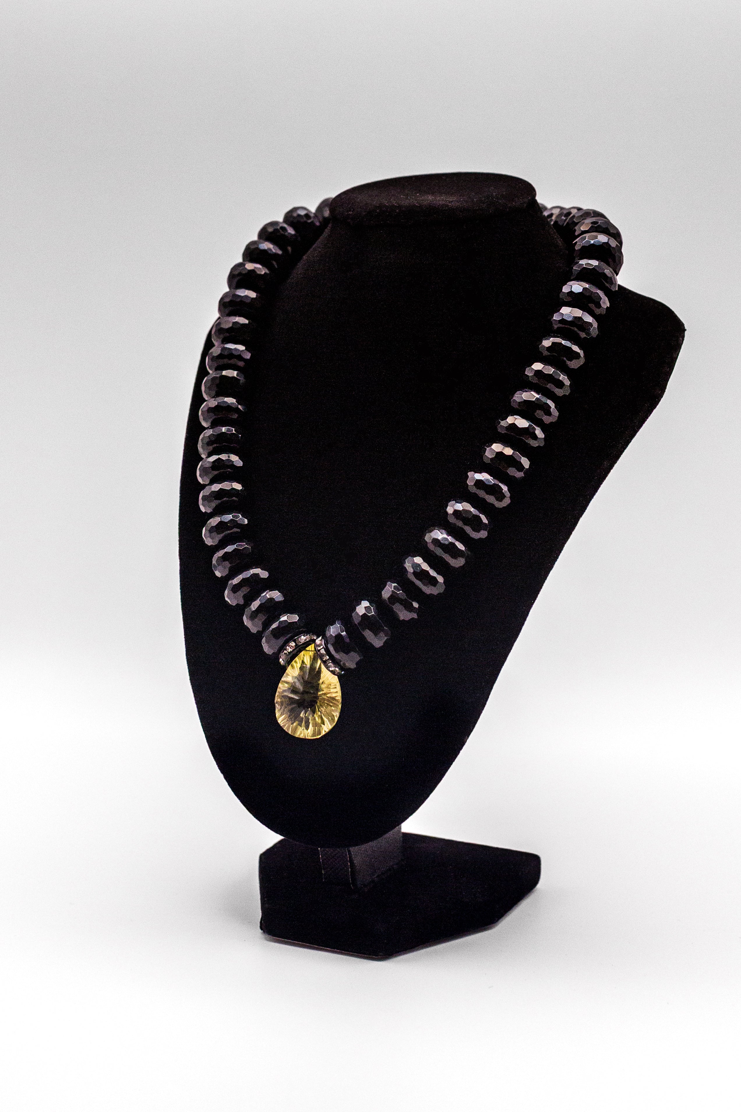 Large Lemon Drop Necklace