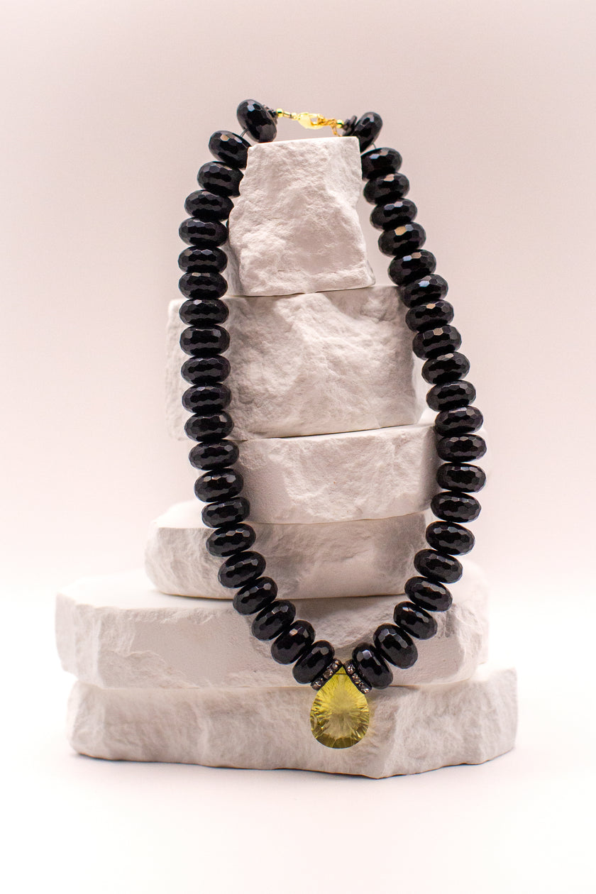 Large Lemon Drop Necklace