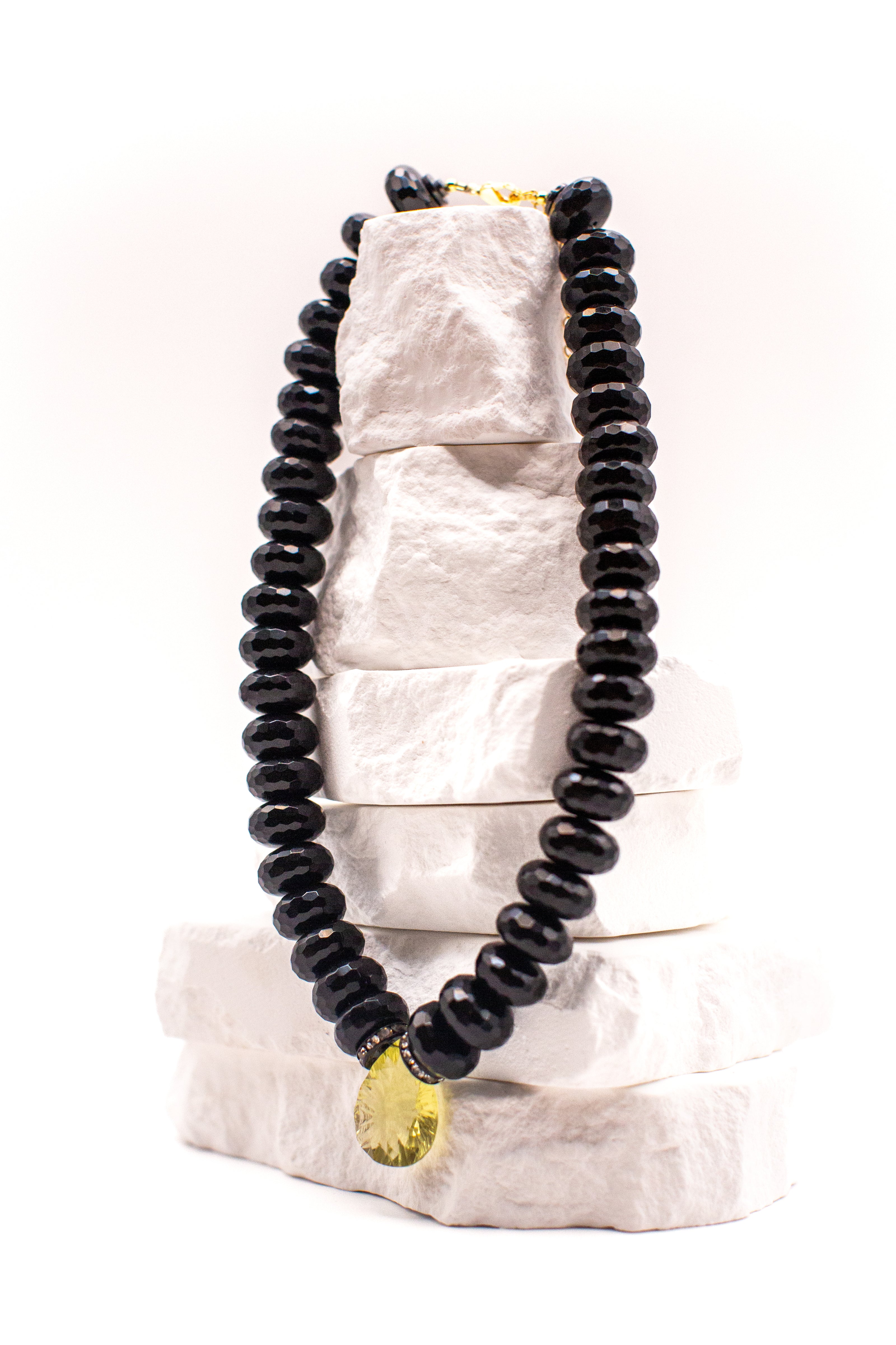 Large Lemon Drop Necklace