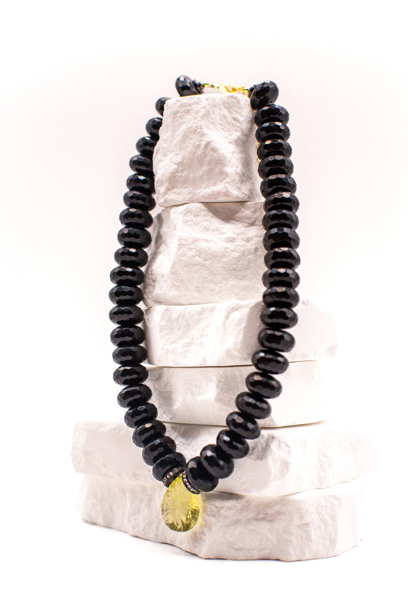 Large Lemon Drop Necklace