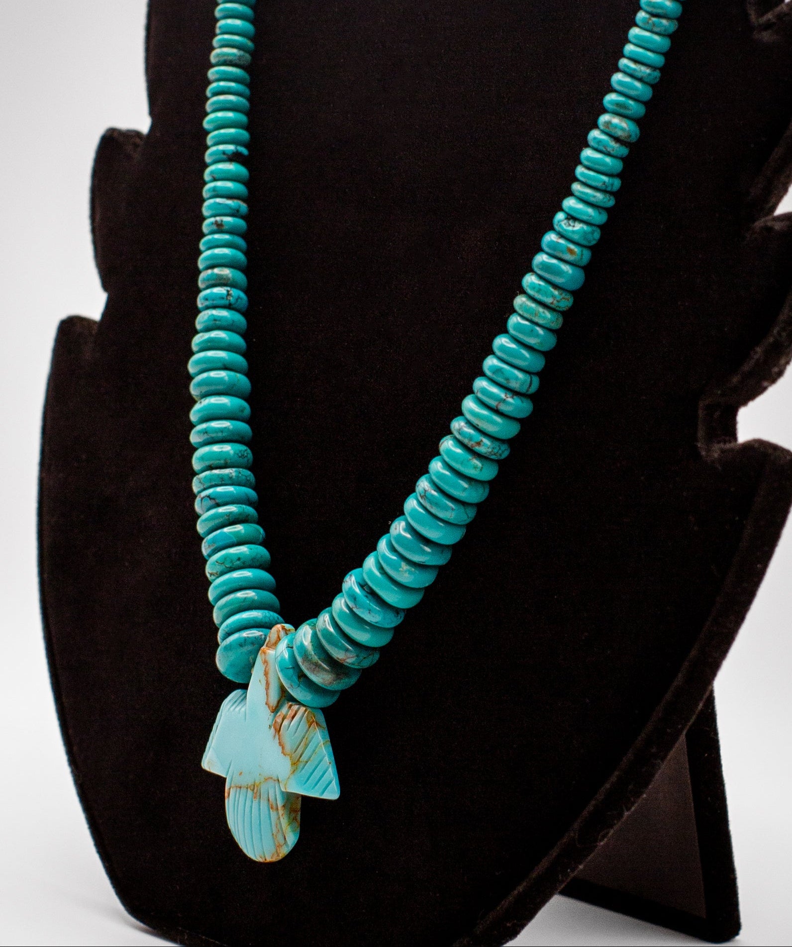 Turquoise Bird Necklace
