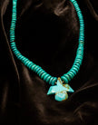 Turquoise Bird Necklace