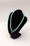 Small Amethyst Teardrop Necklace