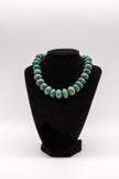 Large Graduated Tibetan Turquoise Necklace