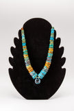 Teardrop Aquamarine Center Necklace