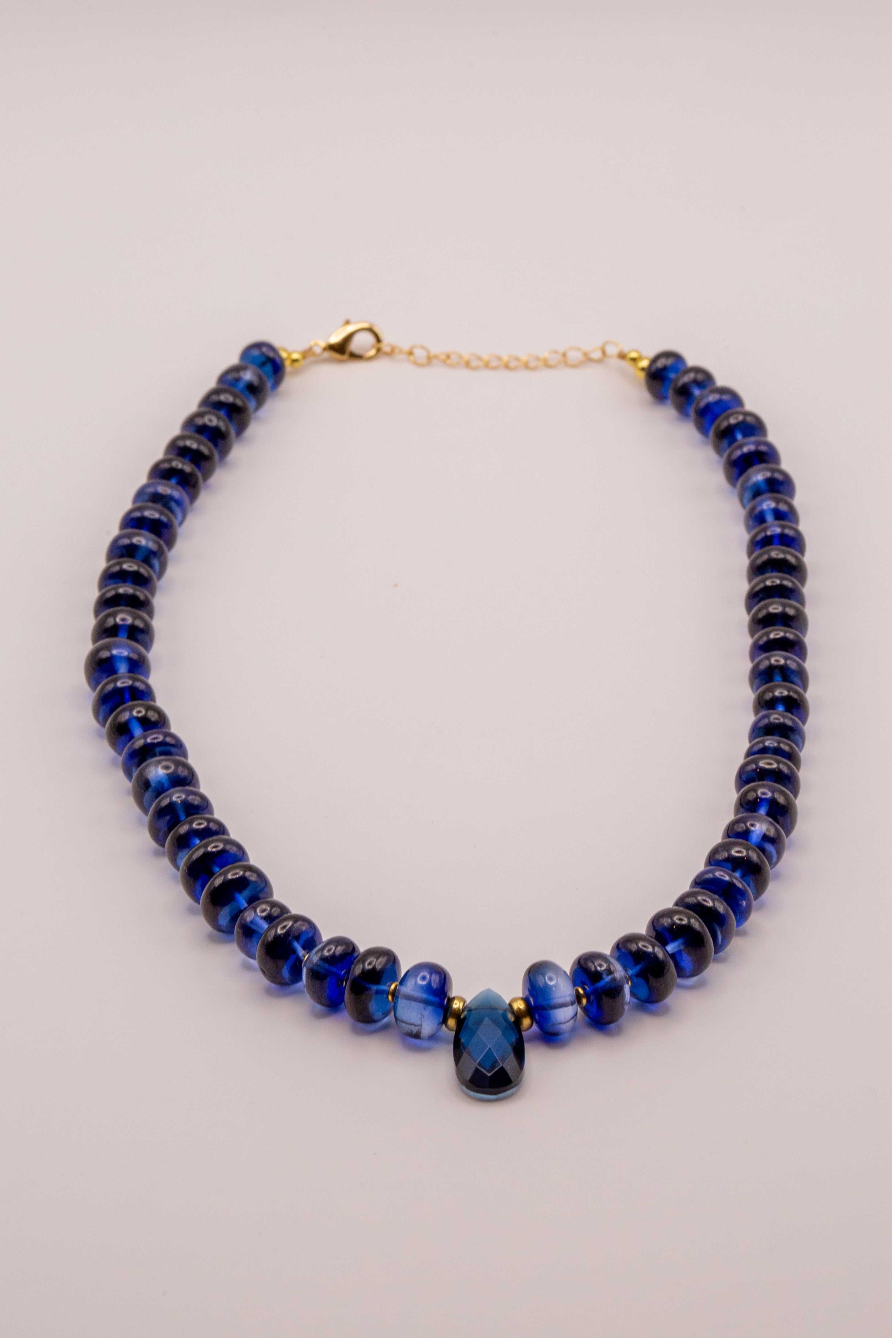 Blue Kyanite Center Necklace