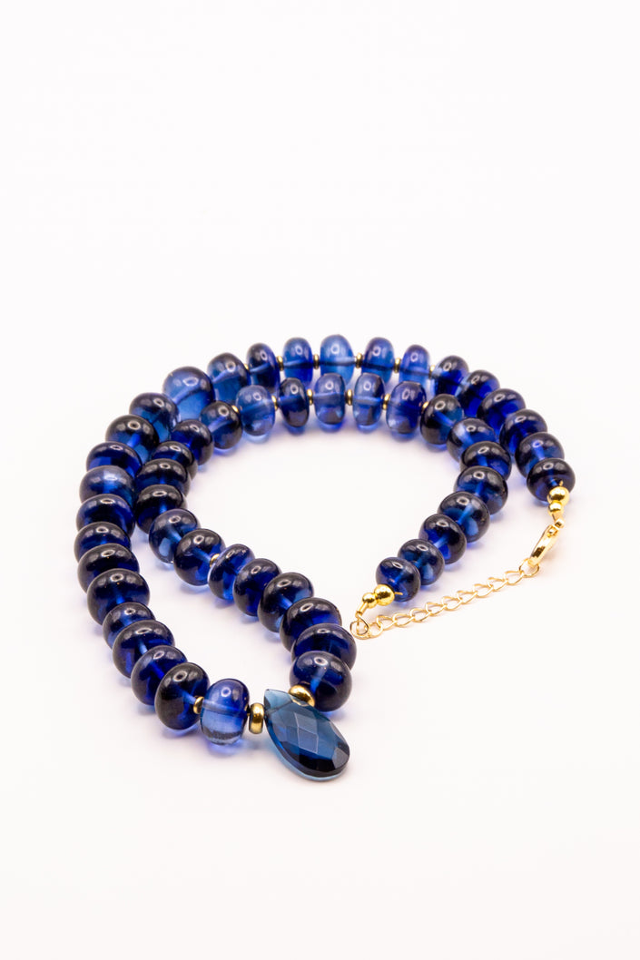 Blue Kyanite Center Necklace
