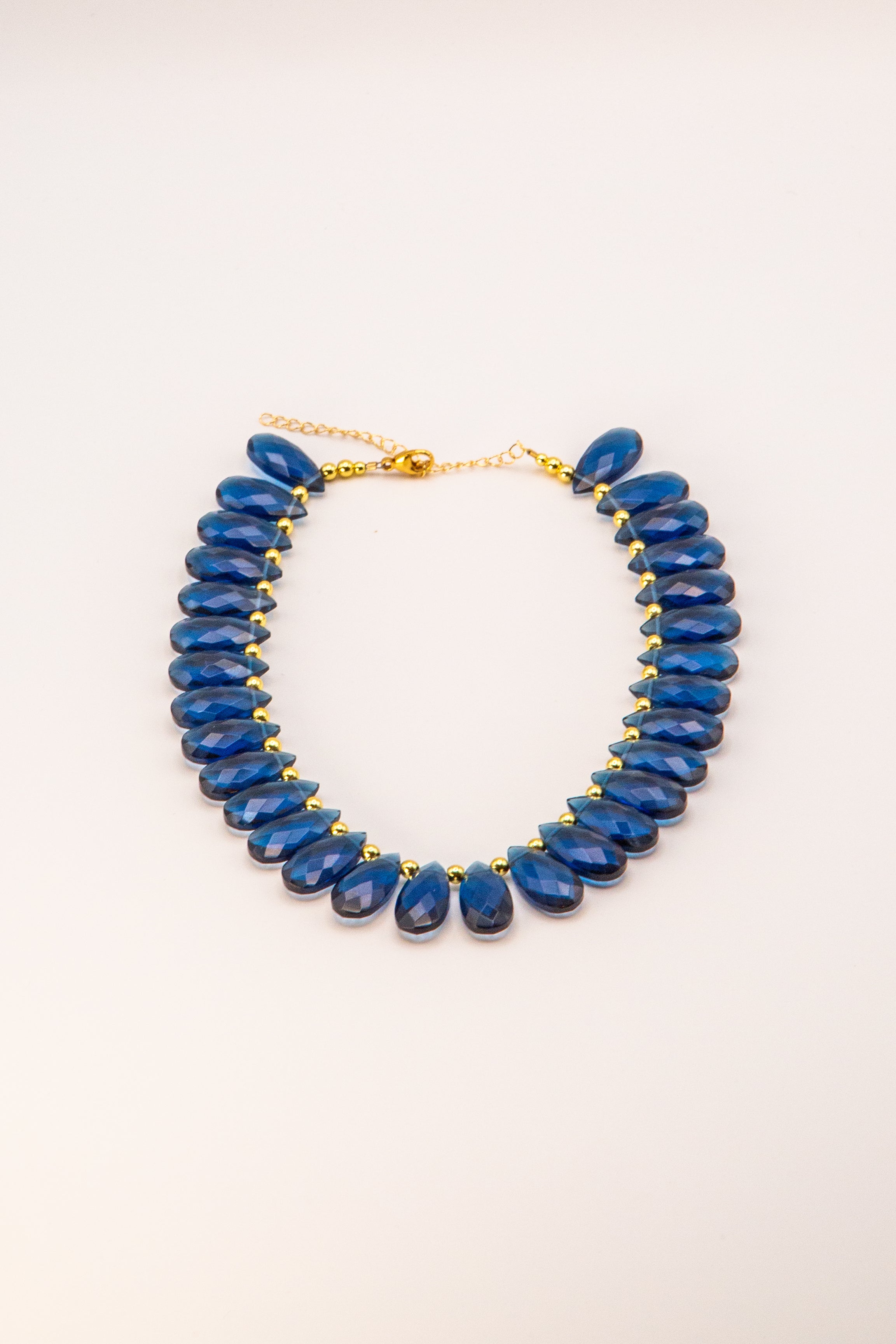 Kyanite Teardrops Necklace