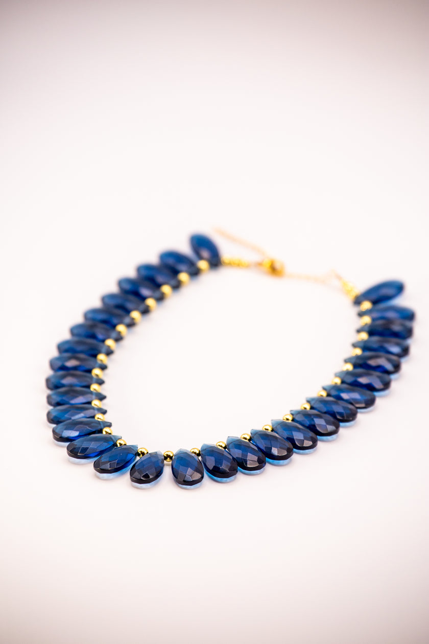Kyanite Teardrops Necklace
