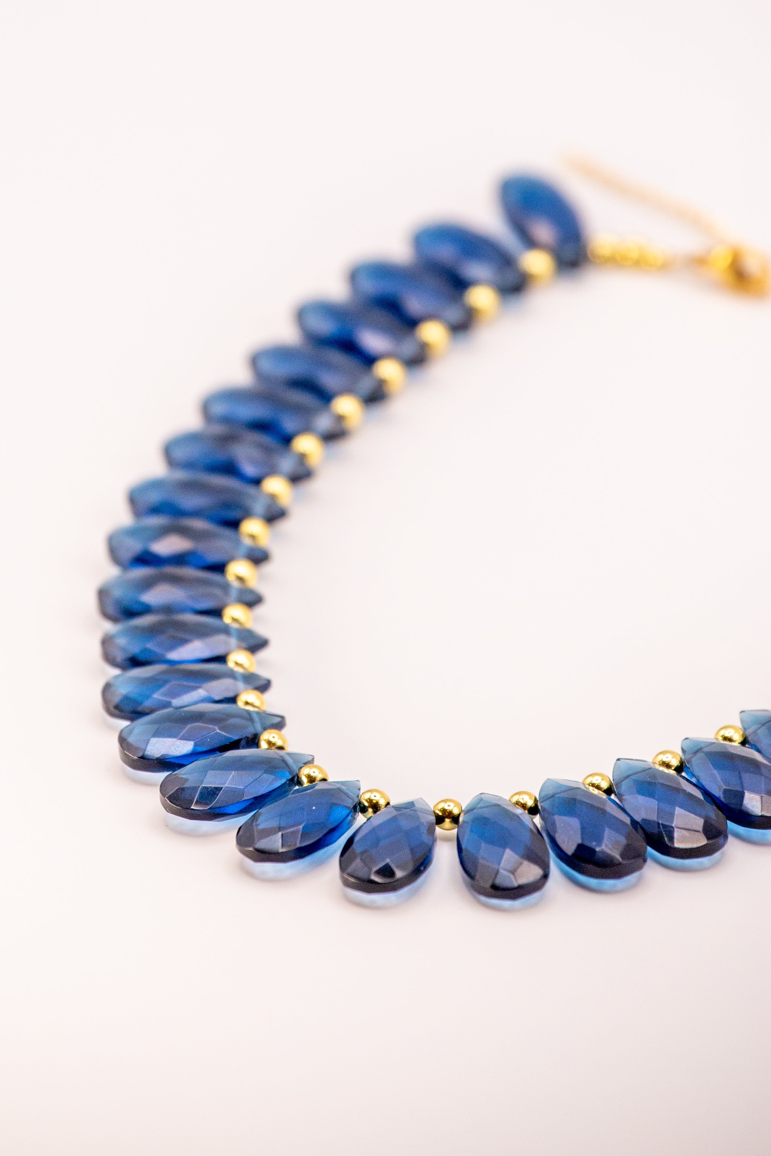 Kyanite Teardrops Necklace