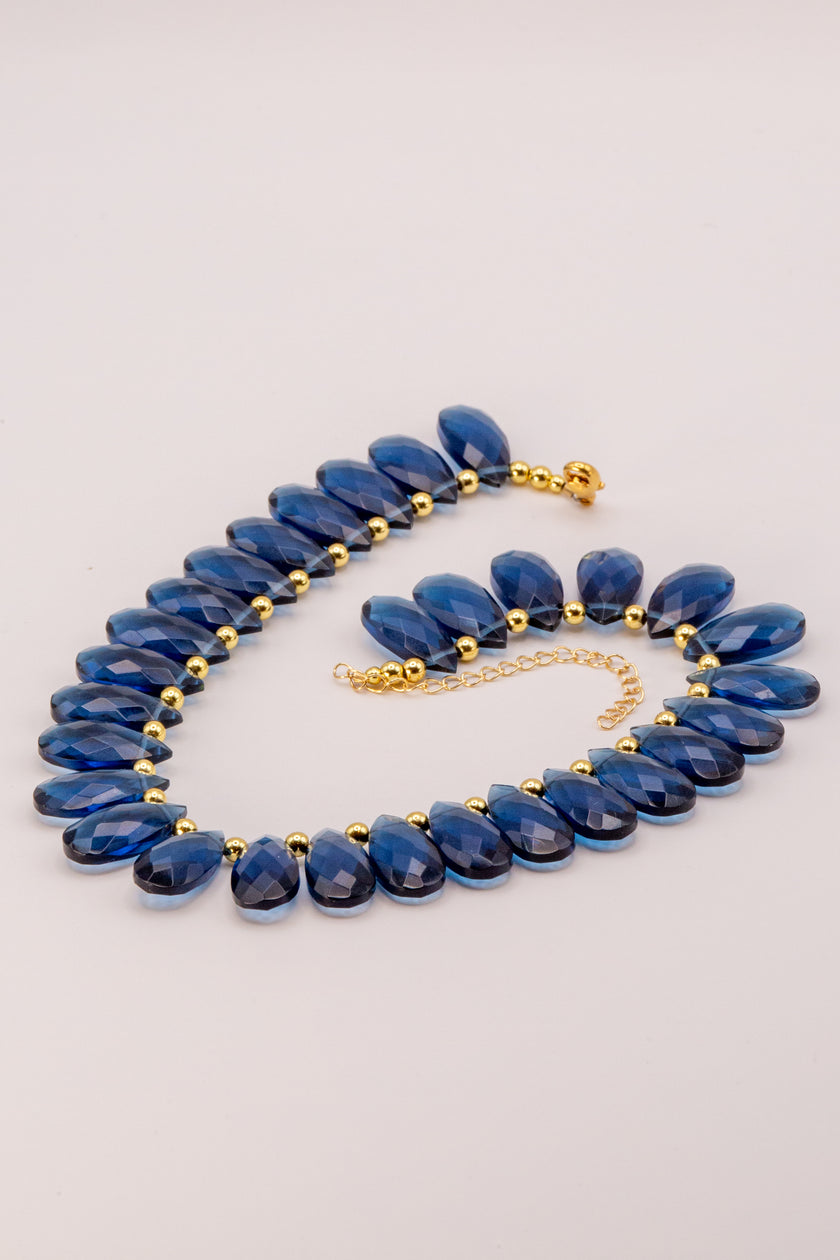 Kyanite Teardrops Necklace