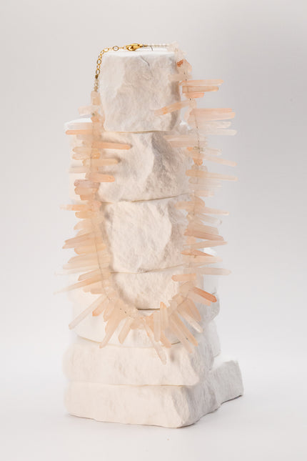 Rose Sunburst Necklace