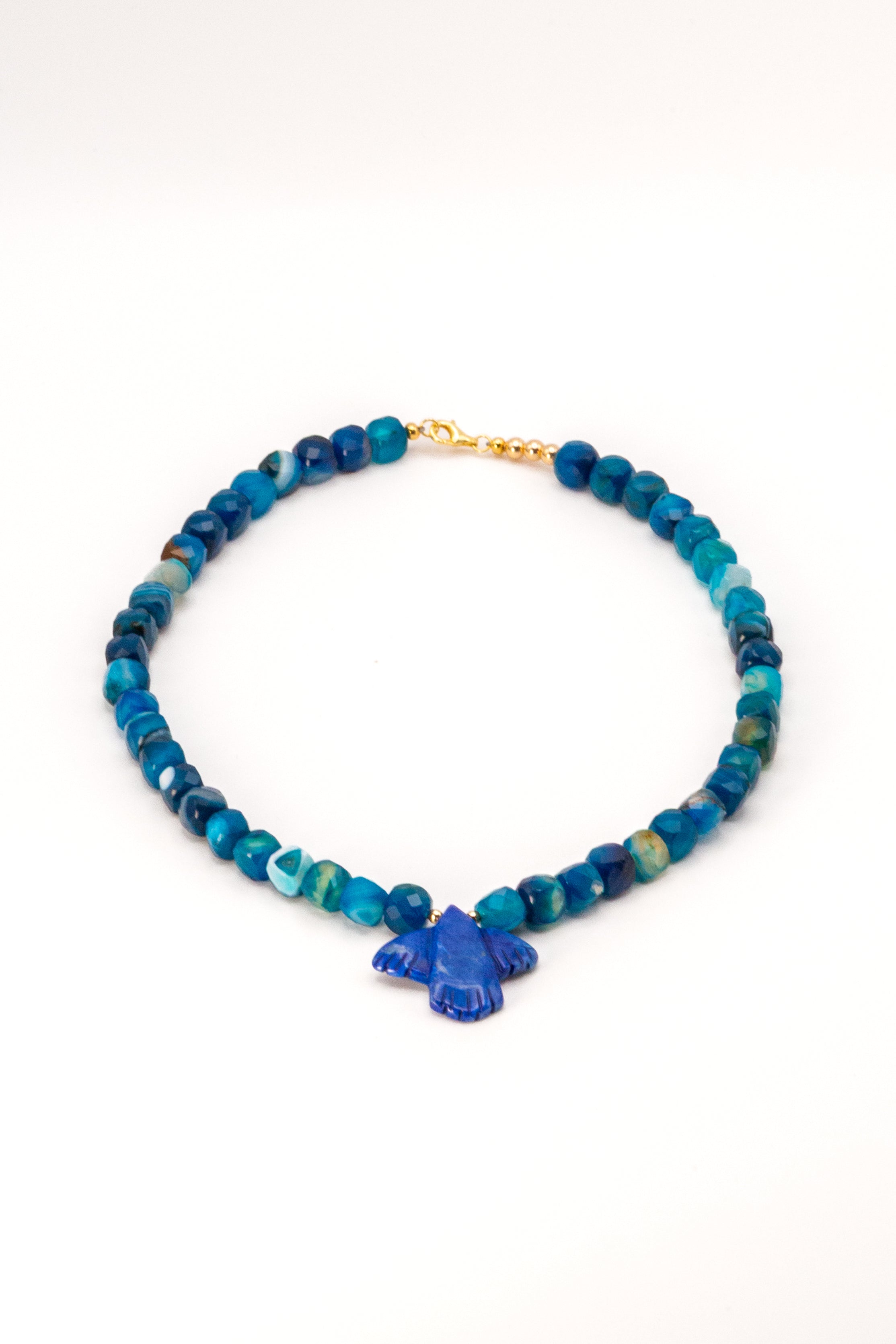 Lapis Lazuli Bird Necklace