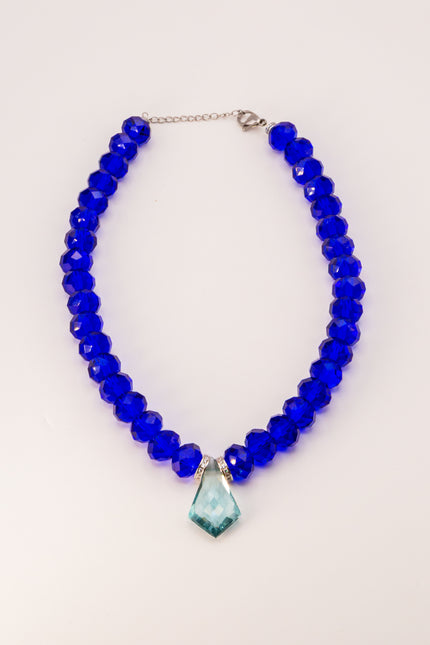 Tetiaroa Aquamarine Center Necklace
