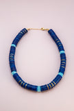 Navy Heishi Necklace