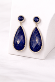 Lapis Lazuli and Diamonds Earrings