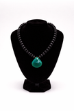 Big Green Onyx Center Necklace