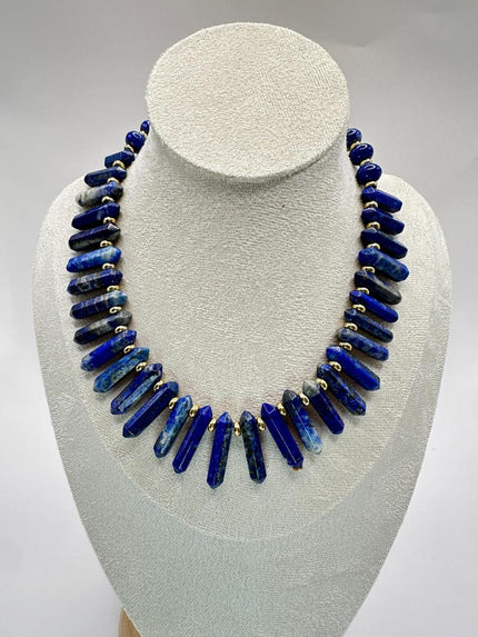 Lapis Lazuli Obelysk Necklace