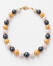 Freshwater Colored Pearls Necklace